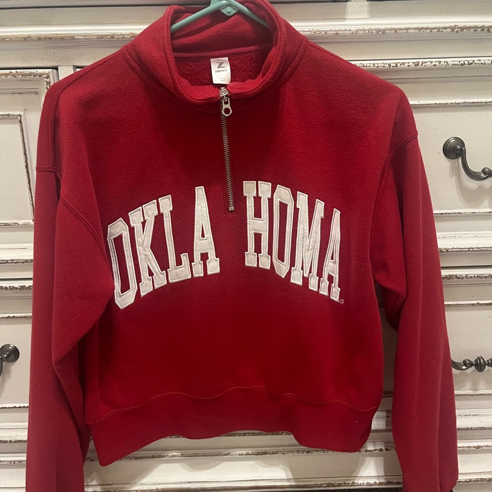 OU quarter zip